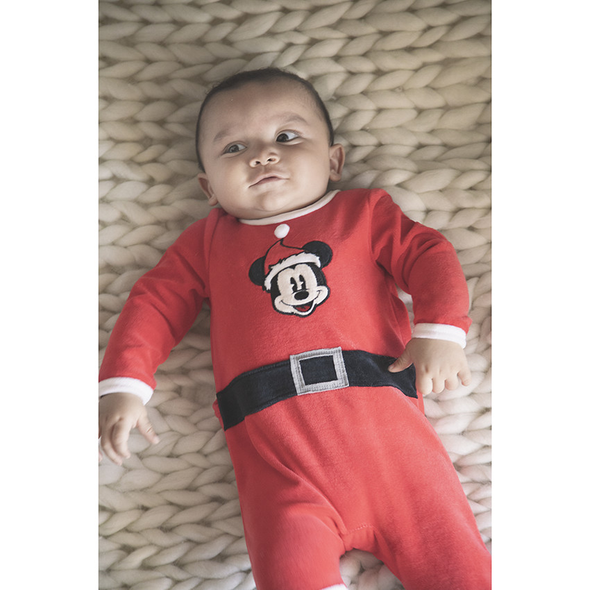 Pelele de terciopelo Mickey Disney 