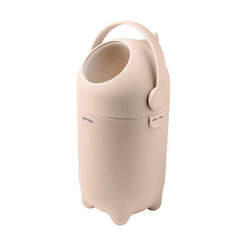 Poubelle pour couches Dropy - Anti-odeur - Beige - 48,5 cm 