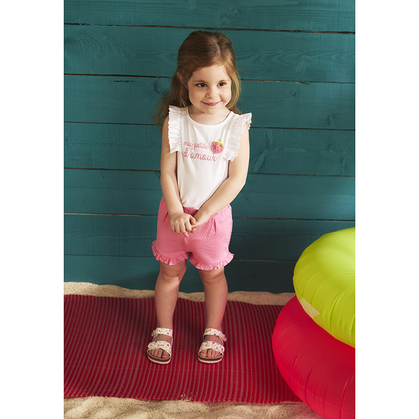 Ensemble short bebe fille online