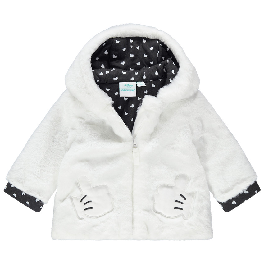 Chaqueta de borreguillo con forro de punto Minnie Disney 