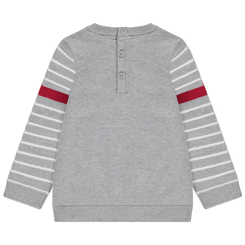 Jersey de punto con dibujo de koala de jacquard 