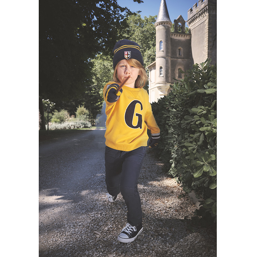 Guantes con rayas a contraste 