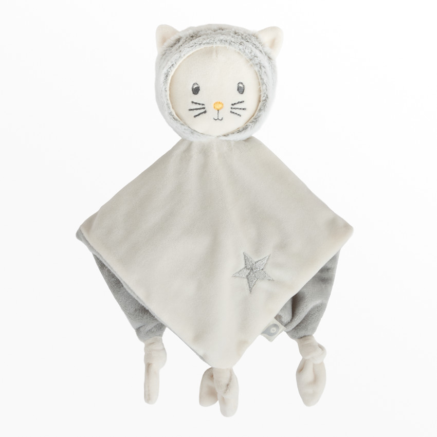 Doudou plano de terciopelo de gato 