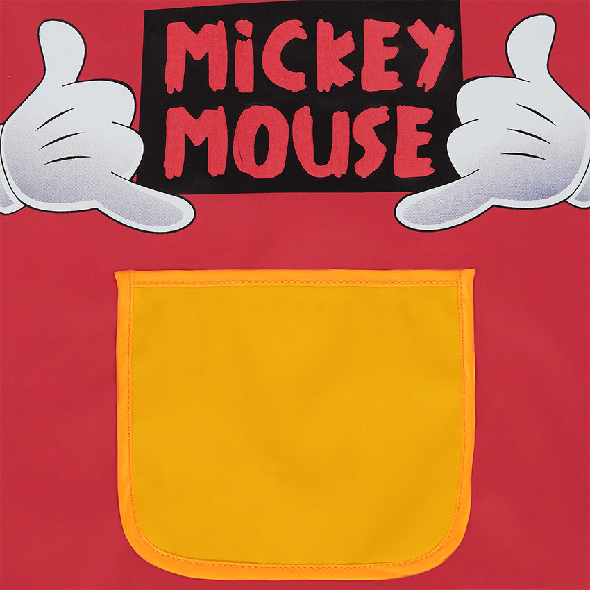 Bata escolar de manga larga con estampado ©Disney Mickey  