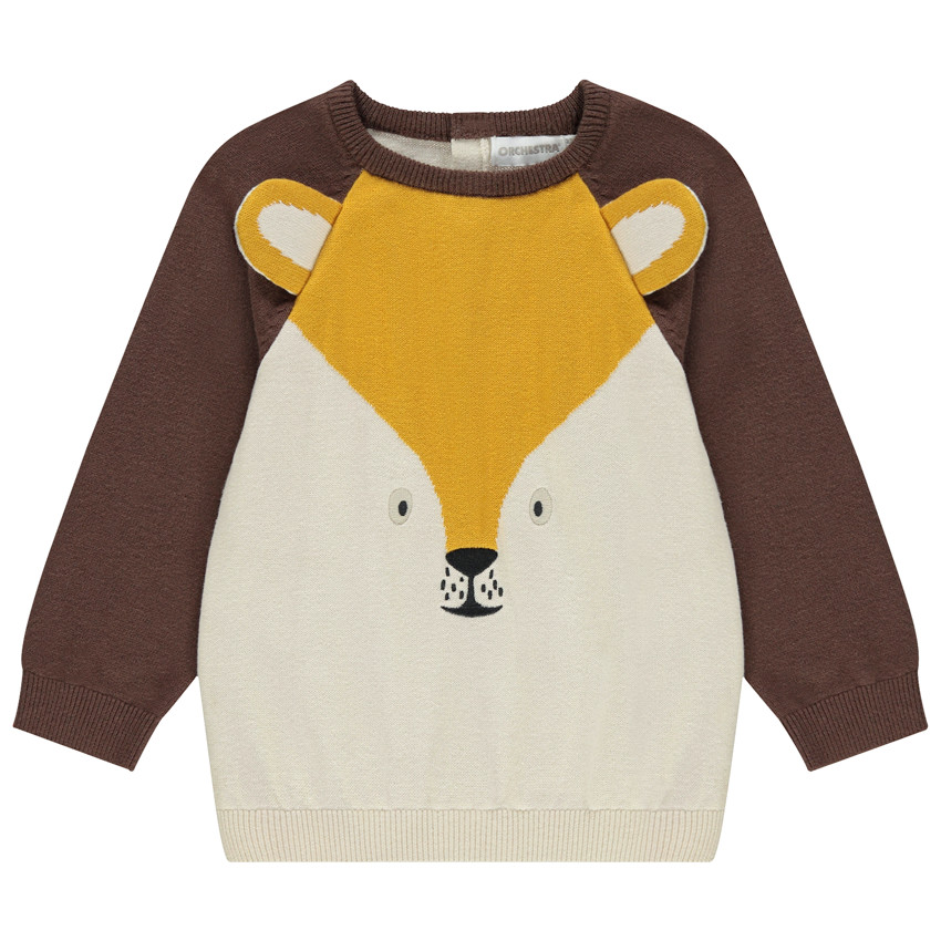 Jersey de punto motivo zorrito 