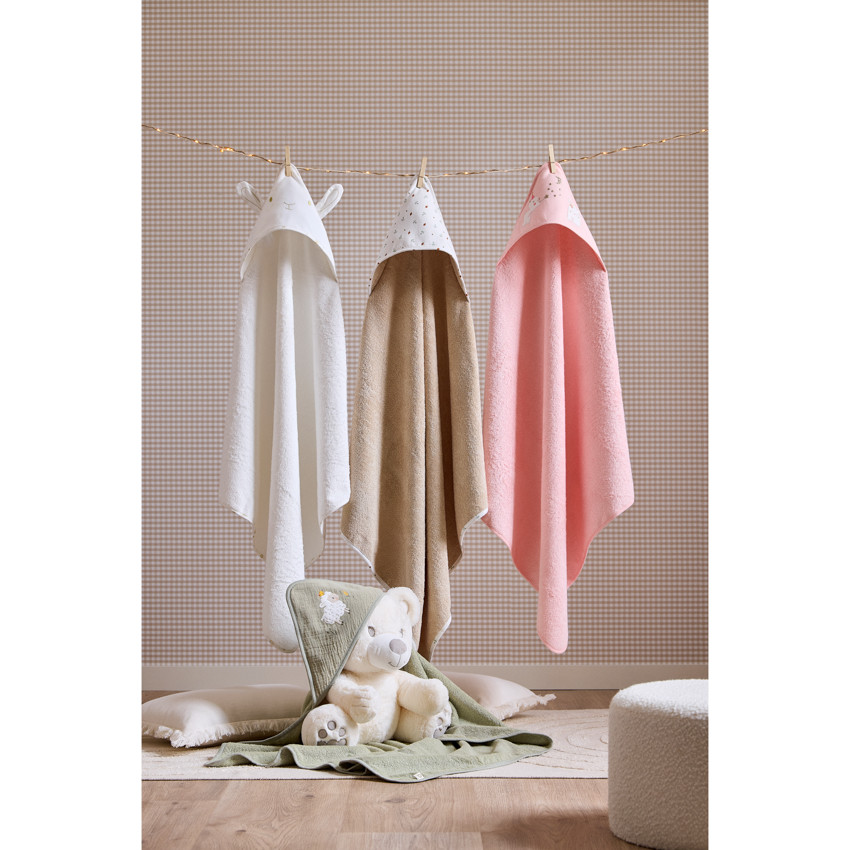 Capa de baño y toalla de mano Hiver mágico  Additional Capa de baño y toalla de mano Hiver mágico
