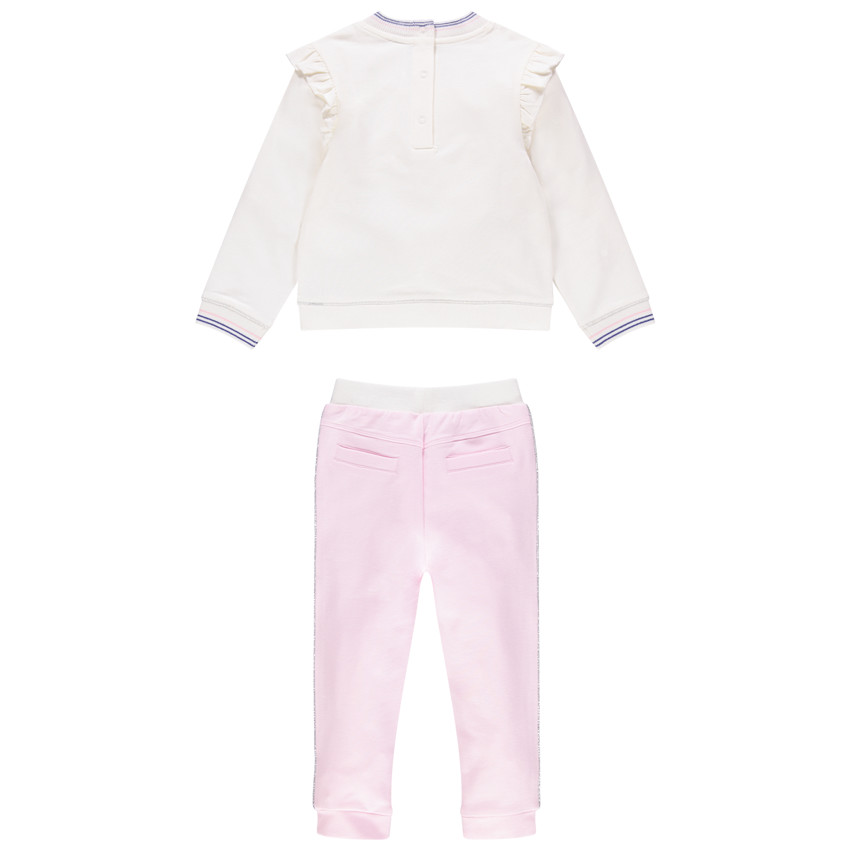 Chándal de algodón ecológico con estampado de bailarina 