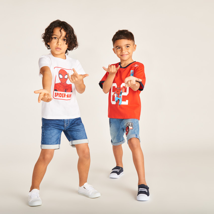Camiseta de manga corta Spider-Man Marvel niño 