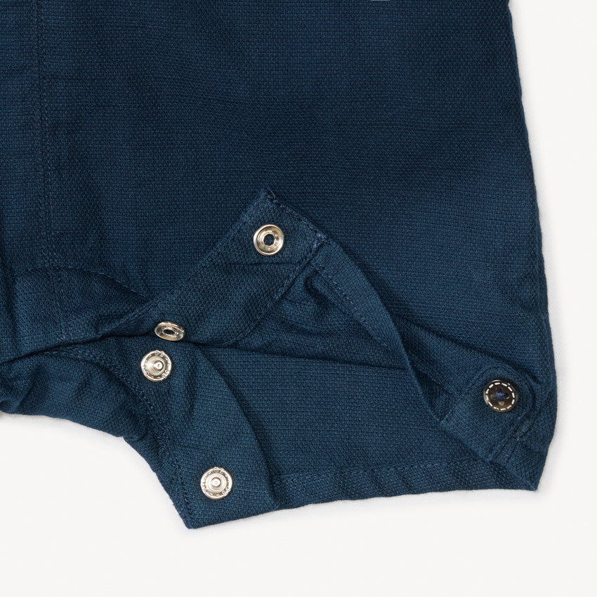 Conjunto de overoles + camiseta de rayas para bebé niño 