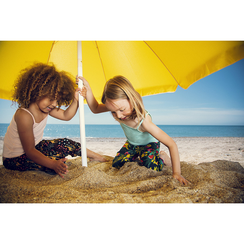 Pack de 3 camisetas sin mangas lisas para niña 