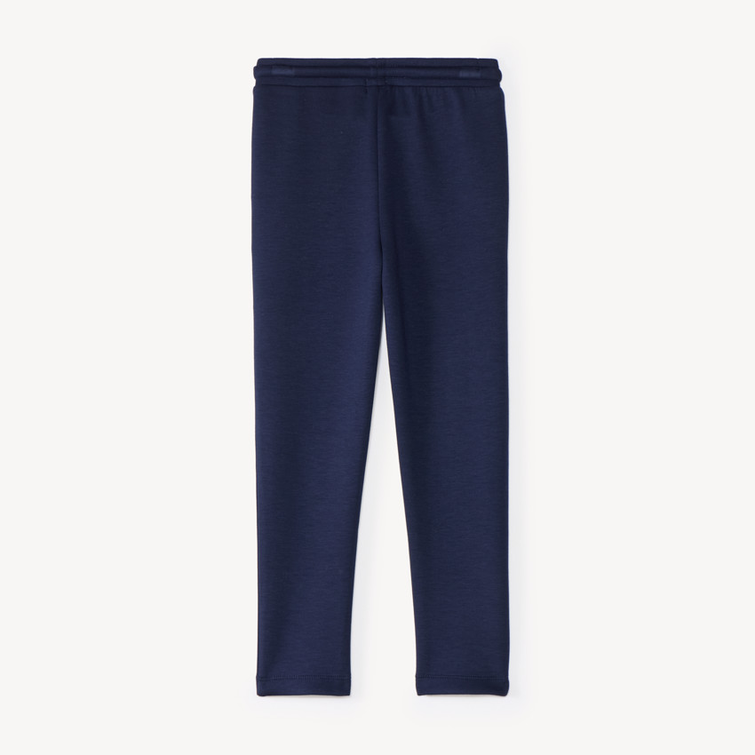 Pantalón jogger liso para niña 