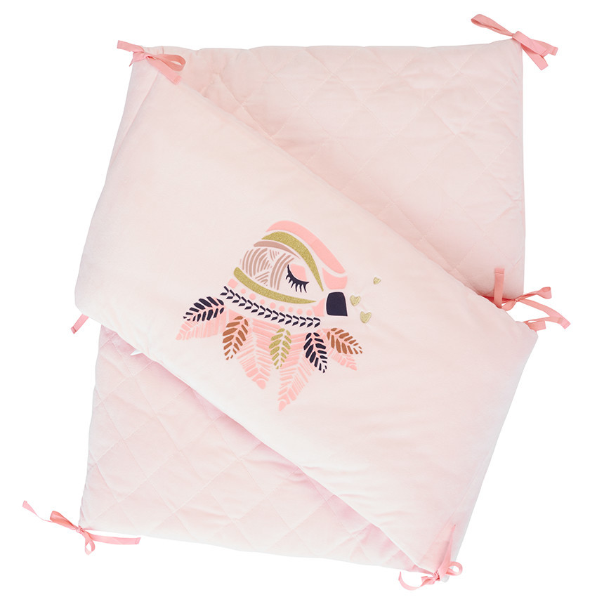 Protector de cuna 3 paneles Magic Bird 