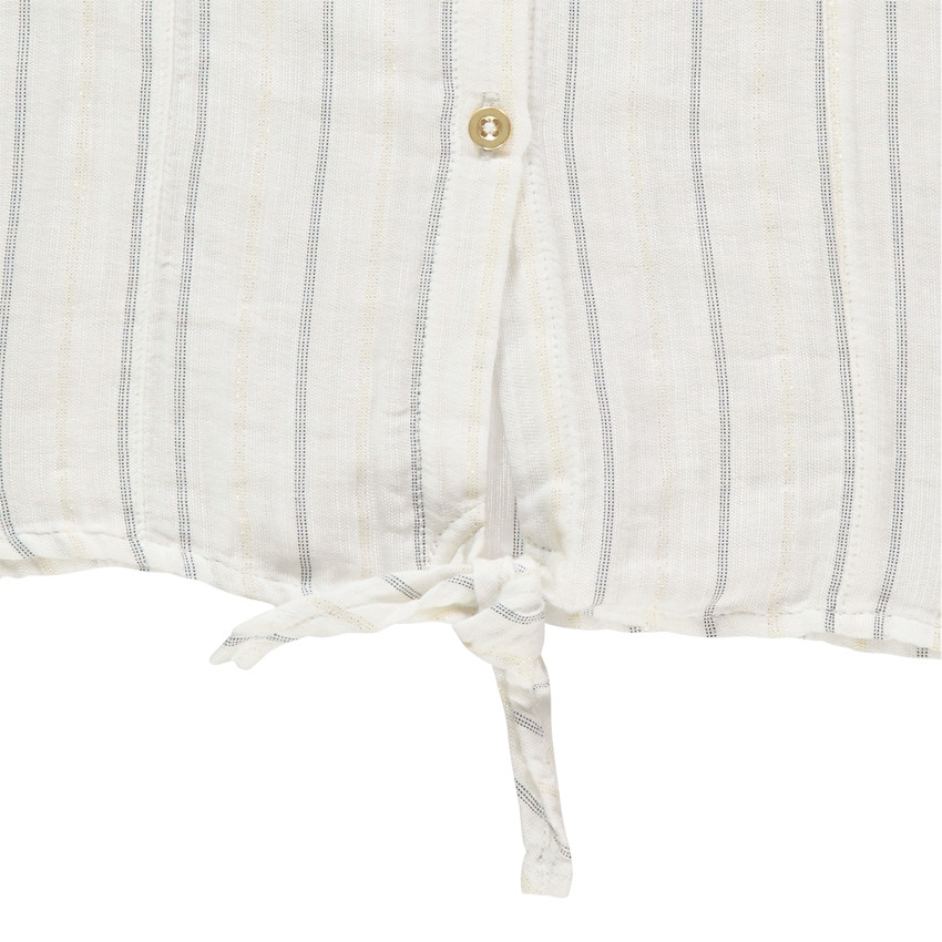 Chemisier rayé à manches volantées  Additional Chemisier rayé à manches volantées