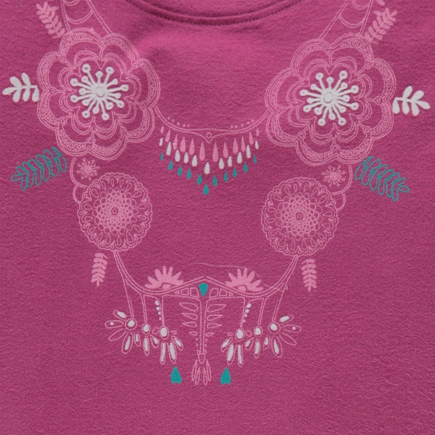 Camiseta manga larga con estampado 