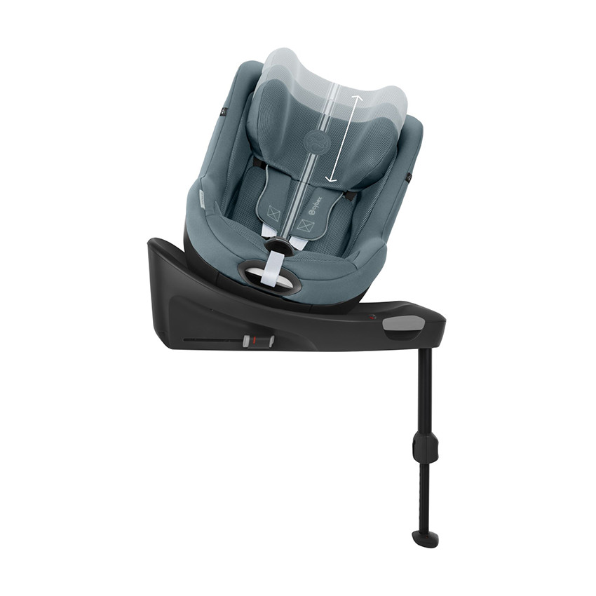Asiento de coche giratorio i-Size Sirona Gi tejido Plus stormy blue 