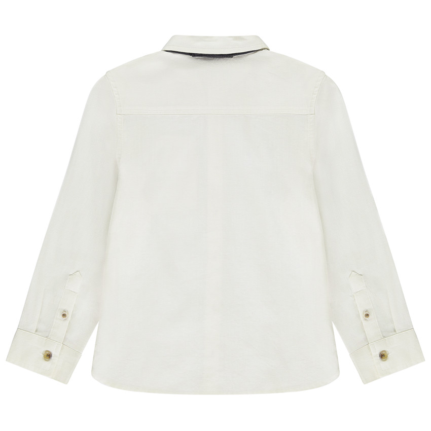 Camisa de manga larga con pajarita para niño  Additional Camisa de manga larga con pajarita para niño