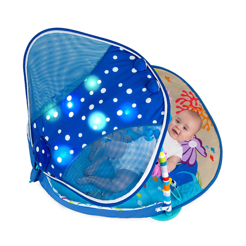 Alfombra de actividades El Mundo de Nemo con sonidos y luces Monsieur Raie 