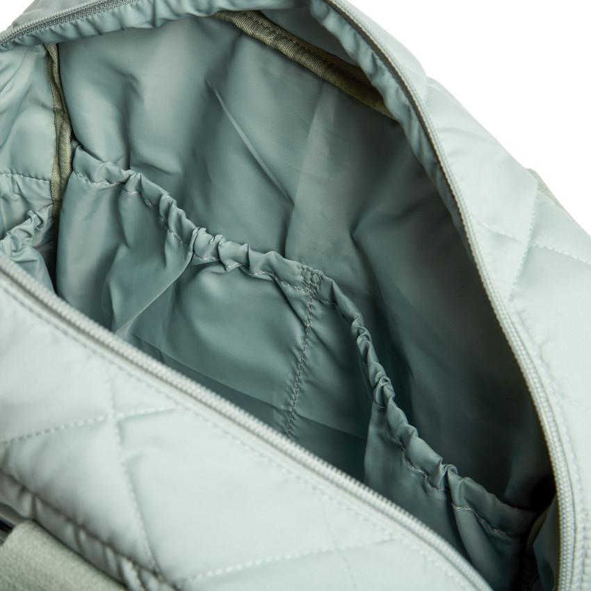 Sac à langer avec tapis matelassé Stockholm vert 