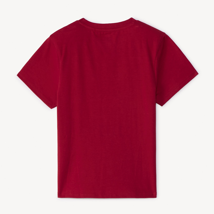 Conjunto de pijama corto de Navidad en jersey para niño. 