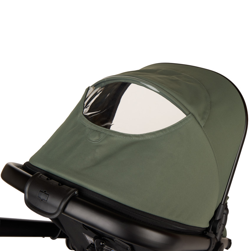 Carrito trio combinado Sienna y asiento de coche i-Prim kaki negro 