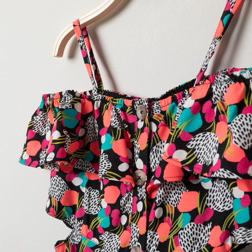 Vestido largo detalles cut out 