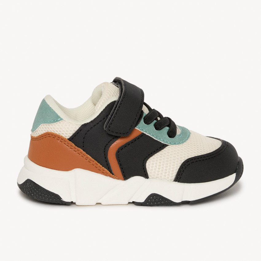 Zapatillas deportivas con detalles en contraste para bebé niño 