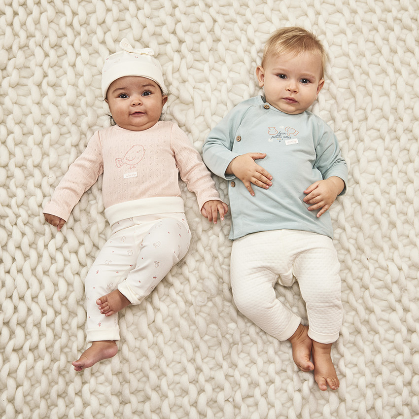 Conjunto 2 piezas acolchado para bebé 