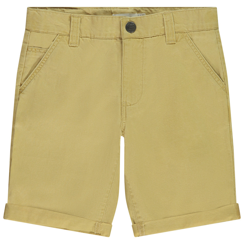 Bermudas lisas de tela fantasía para niño 