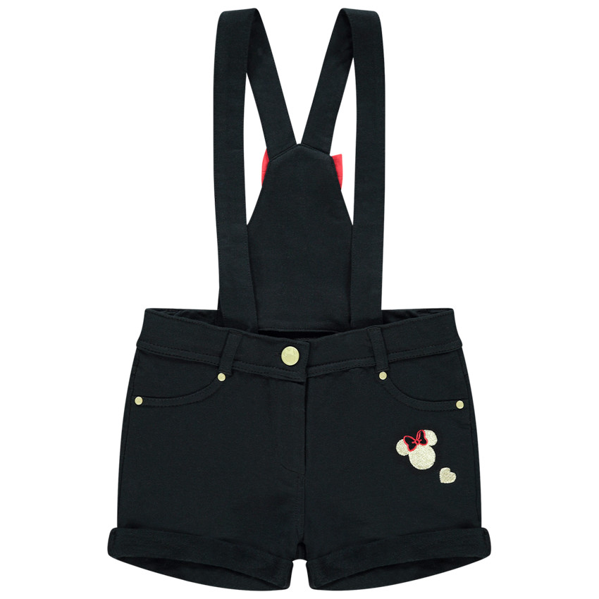 Short à bretelles motifs Minnie Disney 