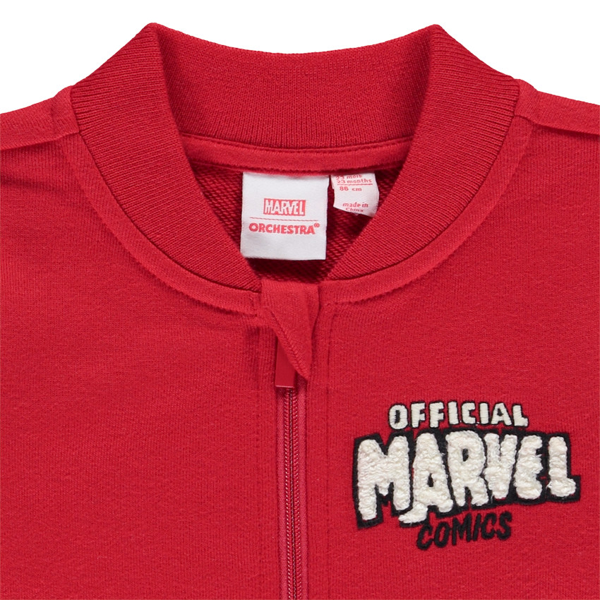 Chaqueta teddy de felpa de Spider-Man Marvel para bebé niño 