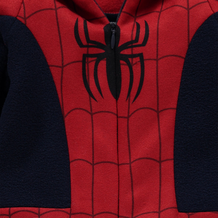 Sobrepijama con capucha de tela sherpa Marvel con motivo Spiderman 