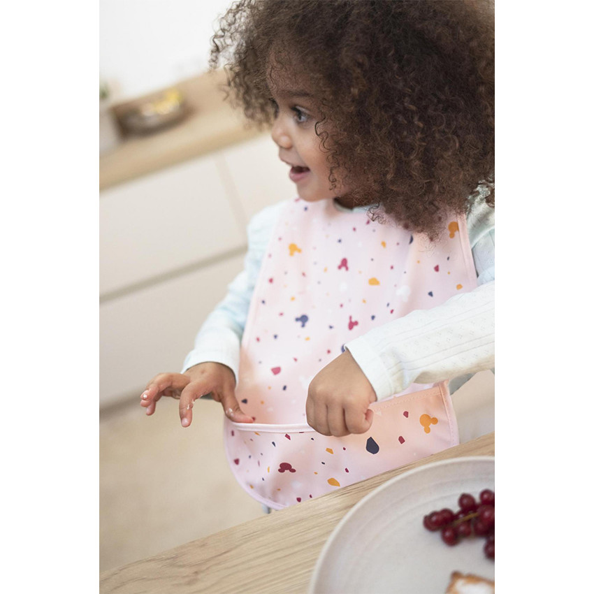 Babero plastificado con estampado de Minnie Disney 