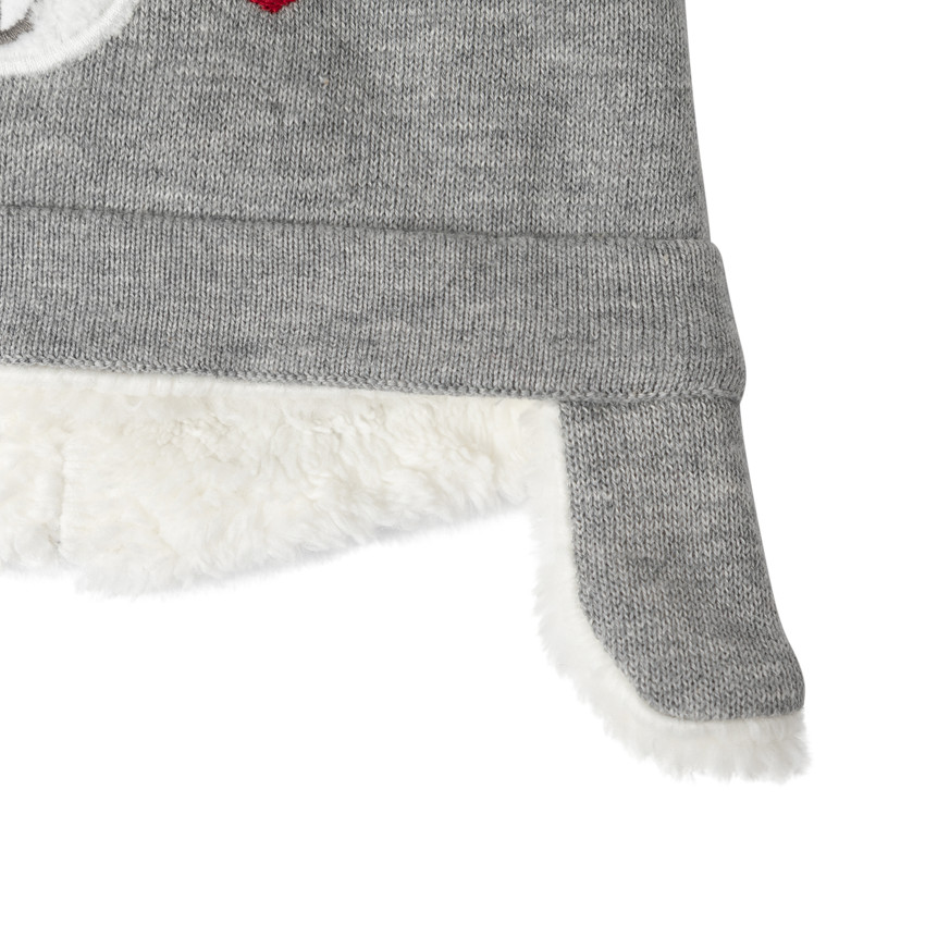 Gorro de punto motivo oso forro de sherpa  Additional Gorro de punto motivo oso forro de sherpa