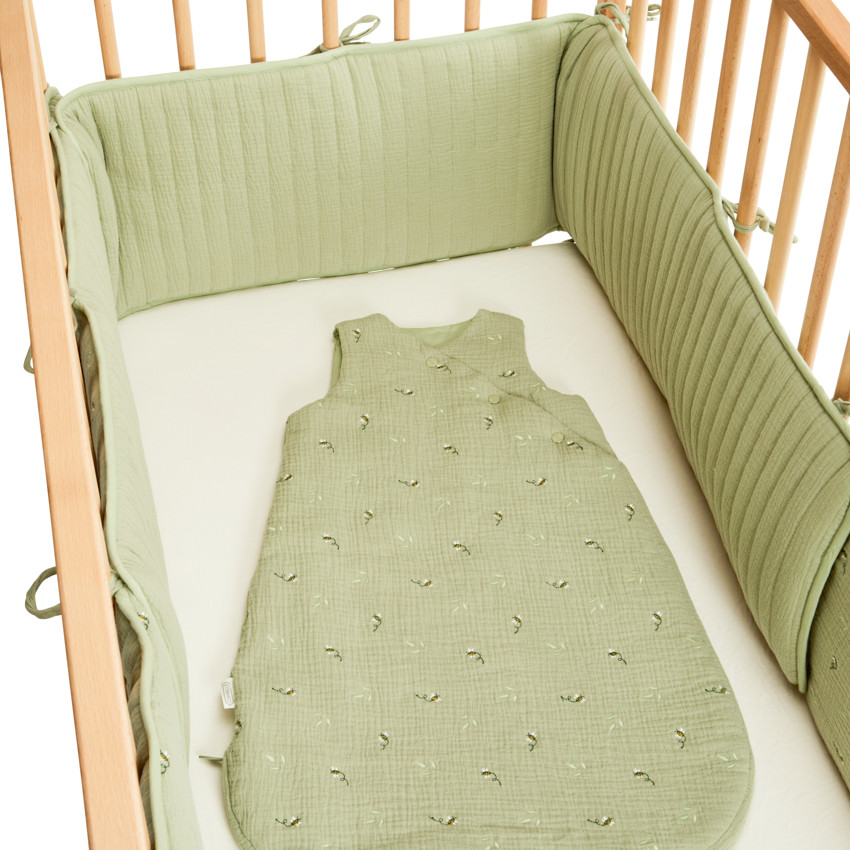 Lote de 5 protectores de barrotes modulares Promenade Bucolique verde 