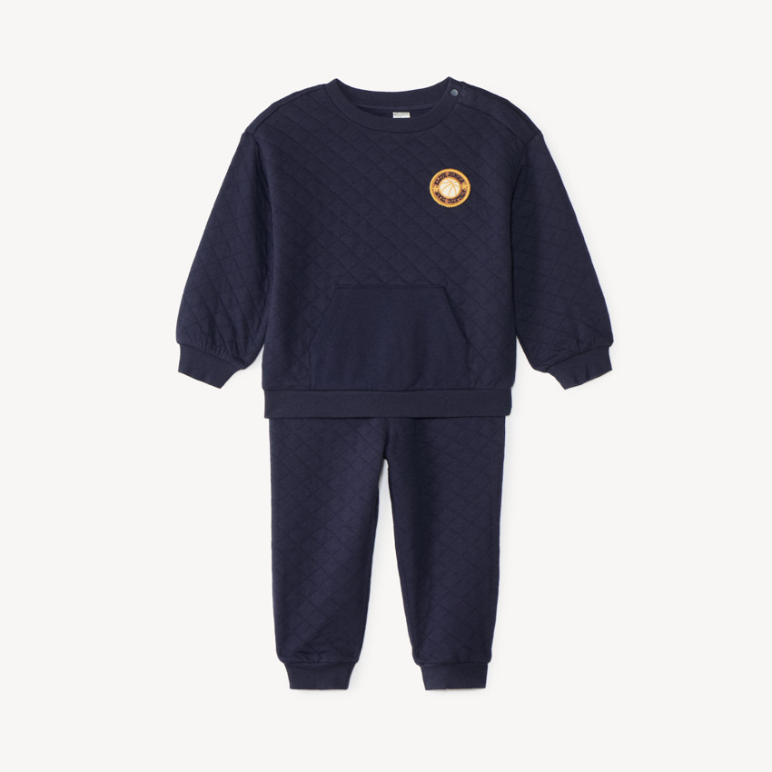 Conjunto de chándal para bebé niño acolchado 