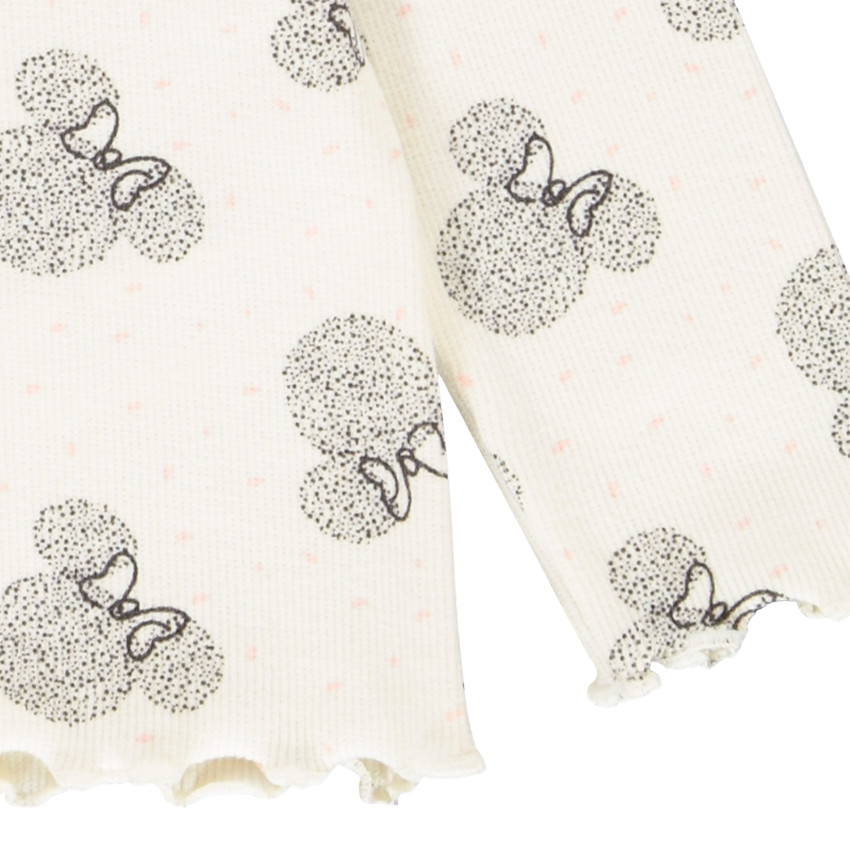 T-shirt manches longues Minnie Disney pour bébé fille Main T-shirt manches longues Minnie Disney pour bébé fille