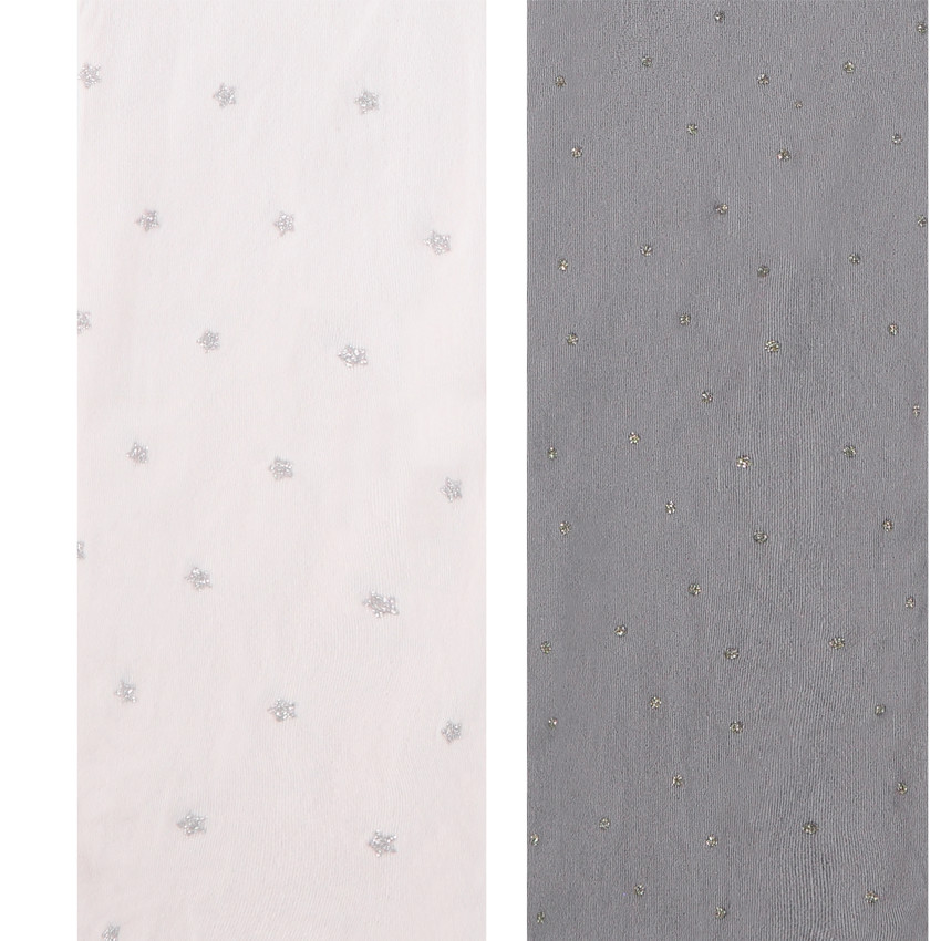 Pack 2 pares de medias estrellas/ topos 