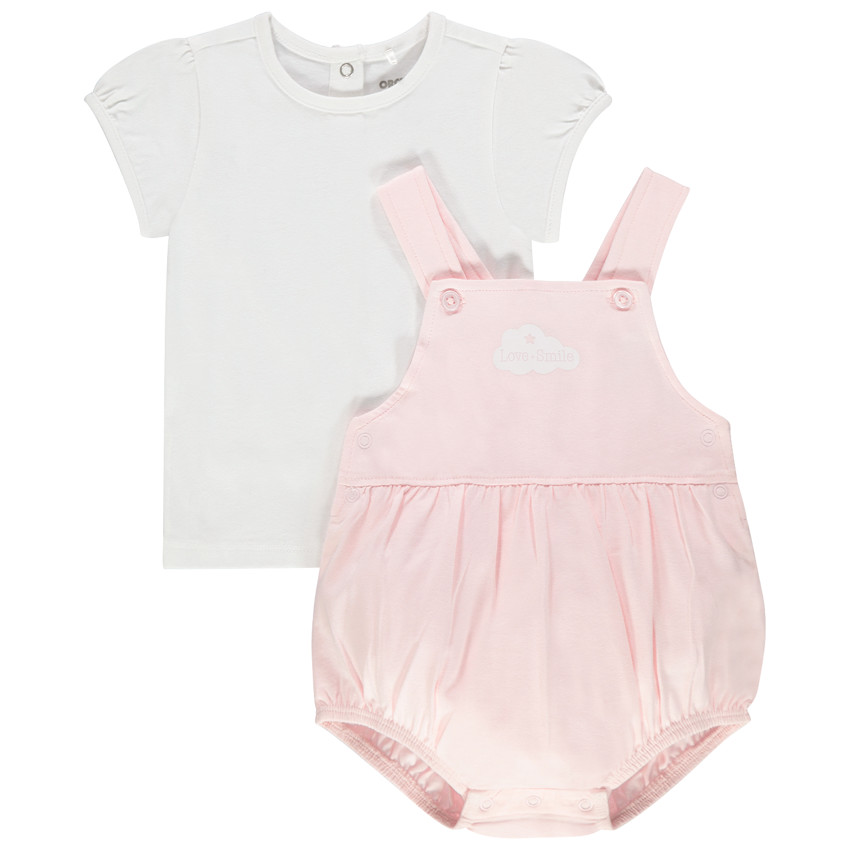 Conjunto camiseta manga corta y peto   Additional Conjunto camiseta manga corta y peto