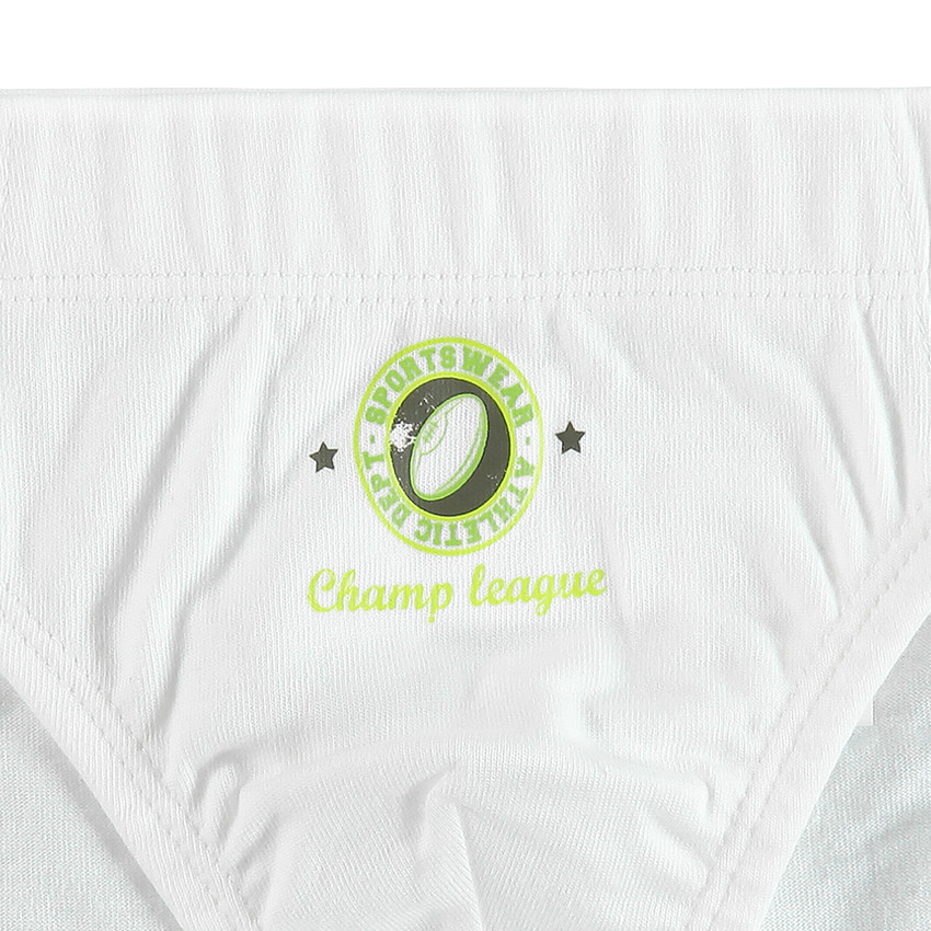 Lote de 7 slips de algodones lisos estampado fantasía 