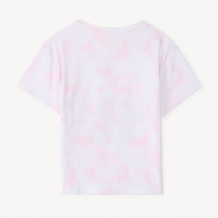 Camiseta de manga corta Stitch & Angel Disney tie dye para niña 