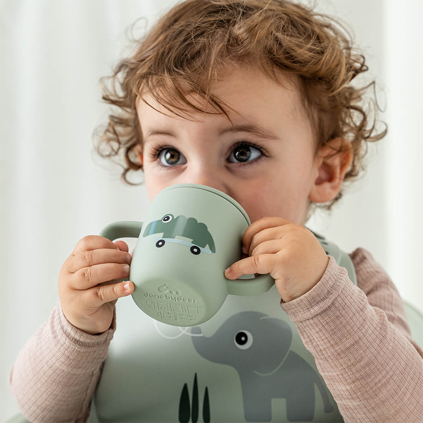 Vaso aprendizaje bebé Playground - Verde 