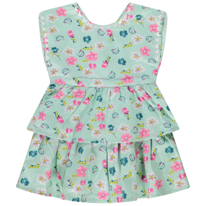 Vestido flores - "Green blossom" 