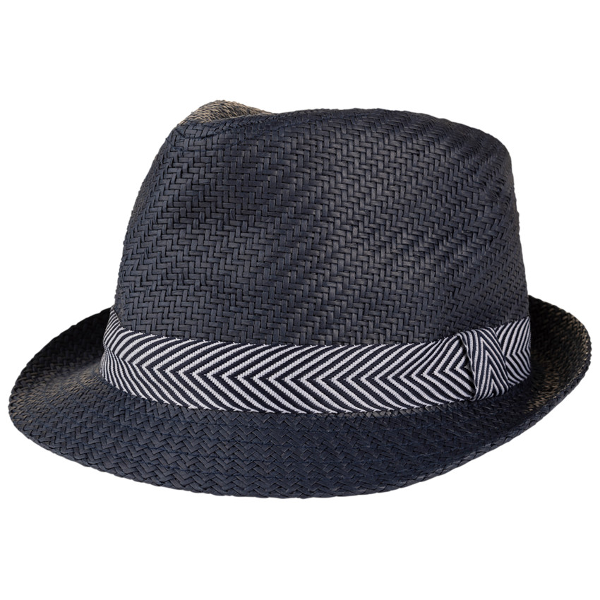 Borsalino trenzado con cinta tejida para niño 