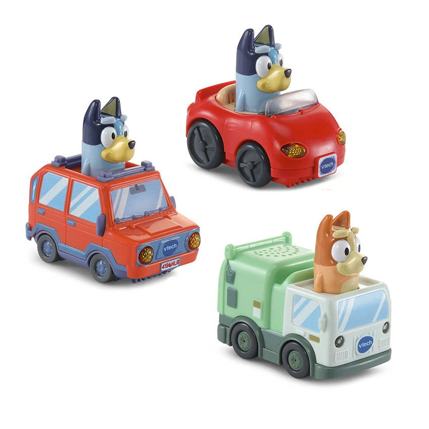 Vehículo Tut Tut Bólidos Bluey (modelo aleatorio) 