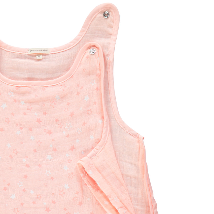 Saquito de dormir sin mangas de gasa de algodón TOG 1 