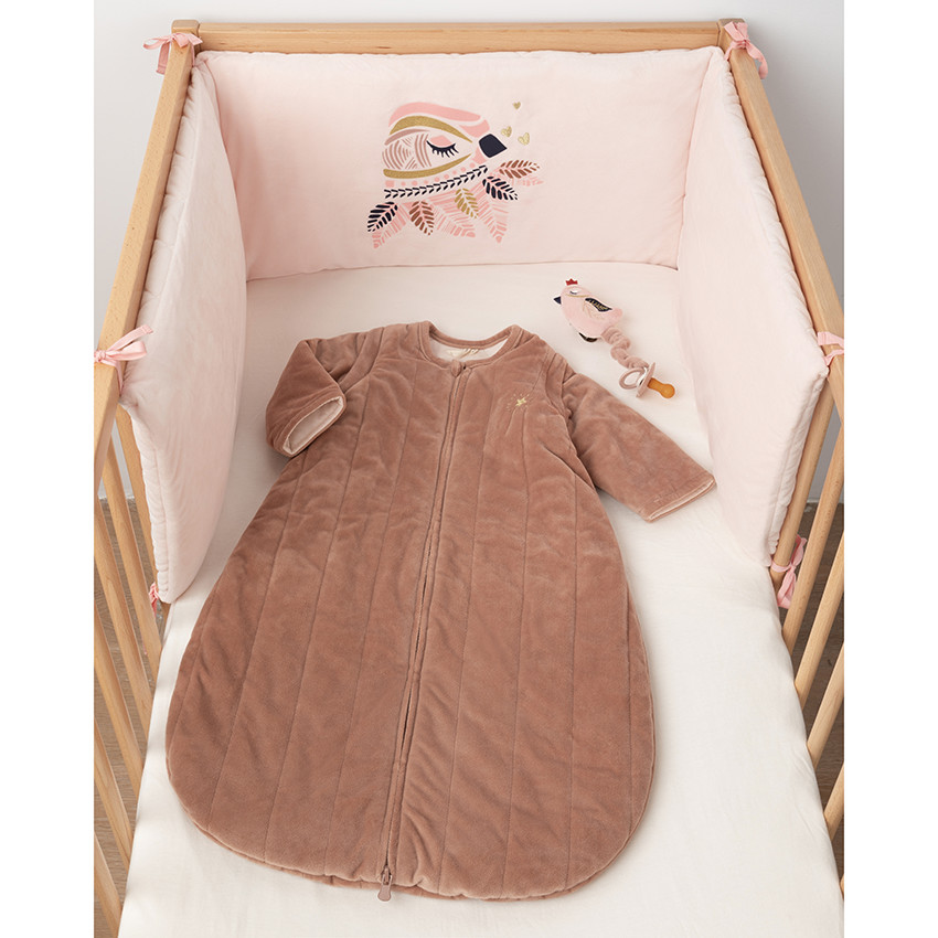 Protector de cuna 3 paneles Magic Bird 