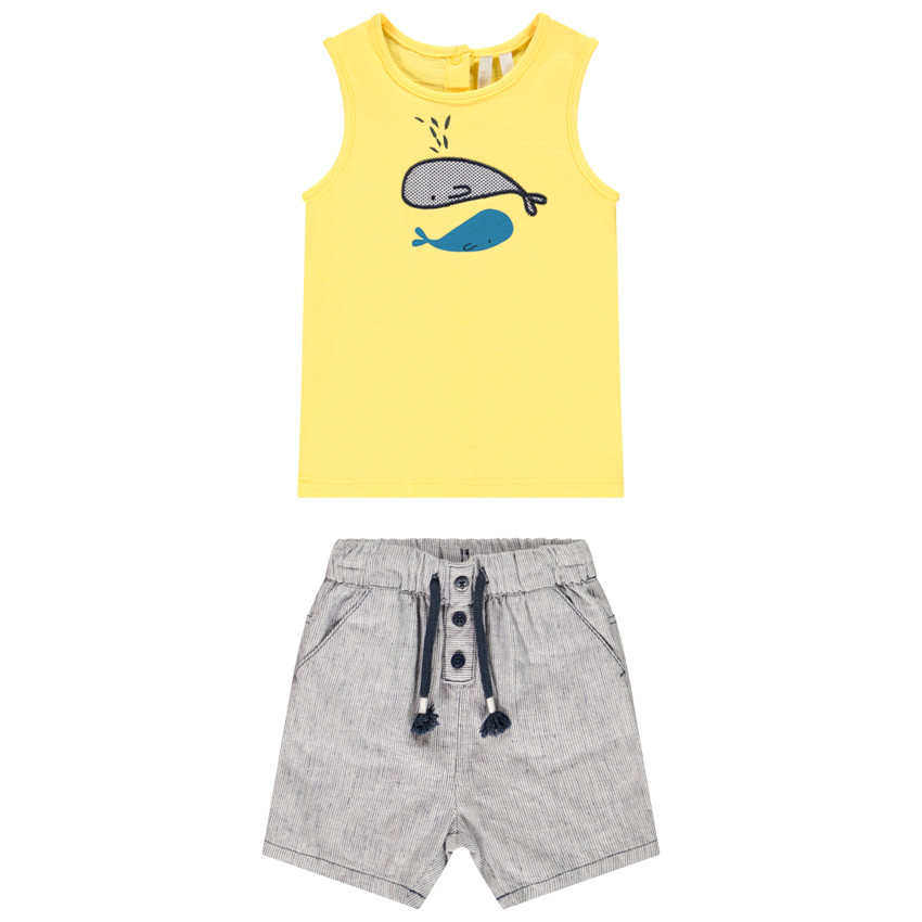 Conjunto camiseta y bermudas 