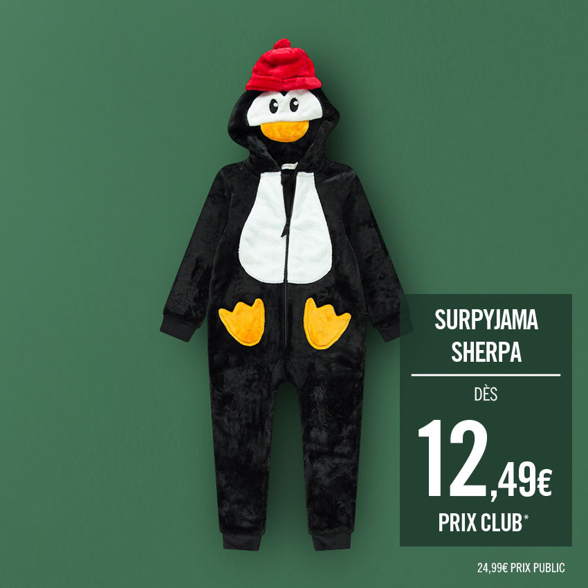 Pijama de pingüino de
