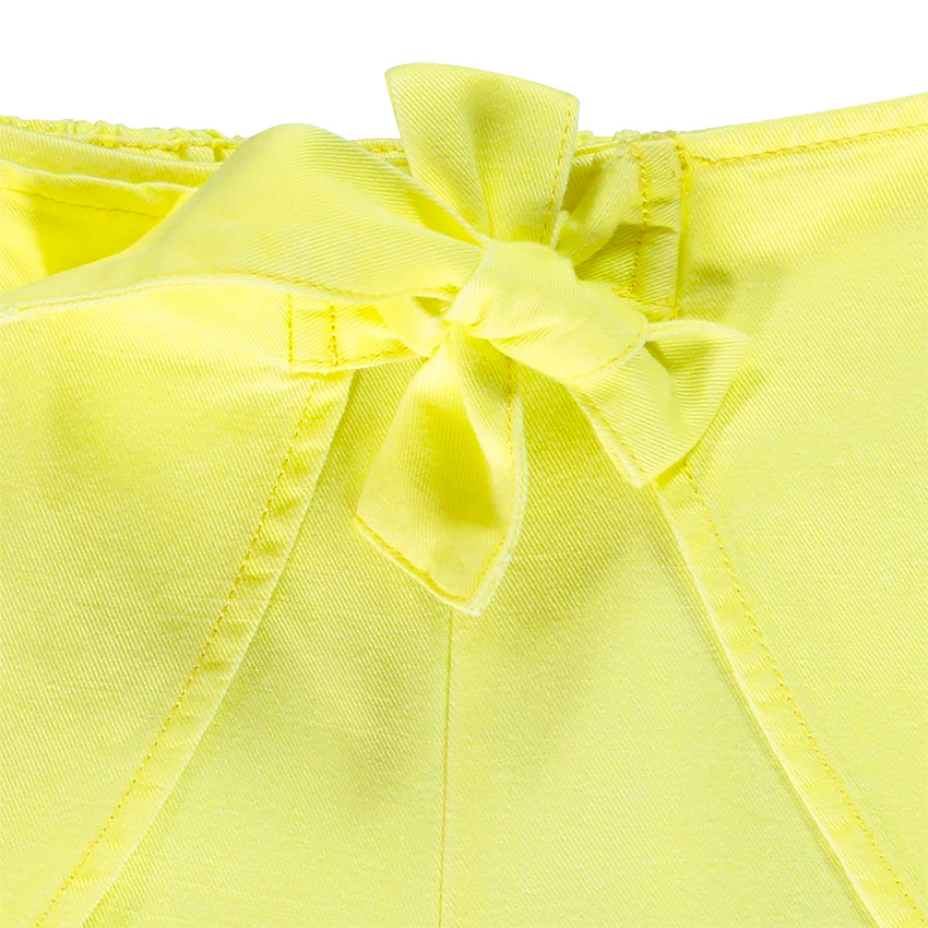 Short fluide jaune  