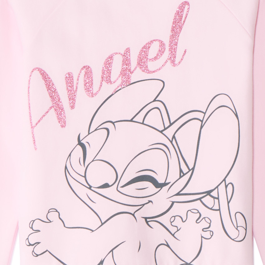 Conjunto de sudadera Angel de Disney + pantalones largos para niña 